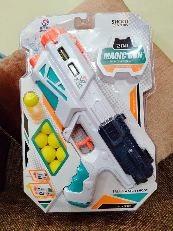 2 in 1 Blister Gun (Water/Shoot Gun) – Planet 9 Shop